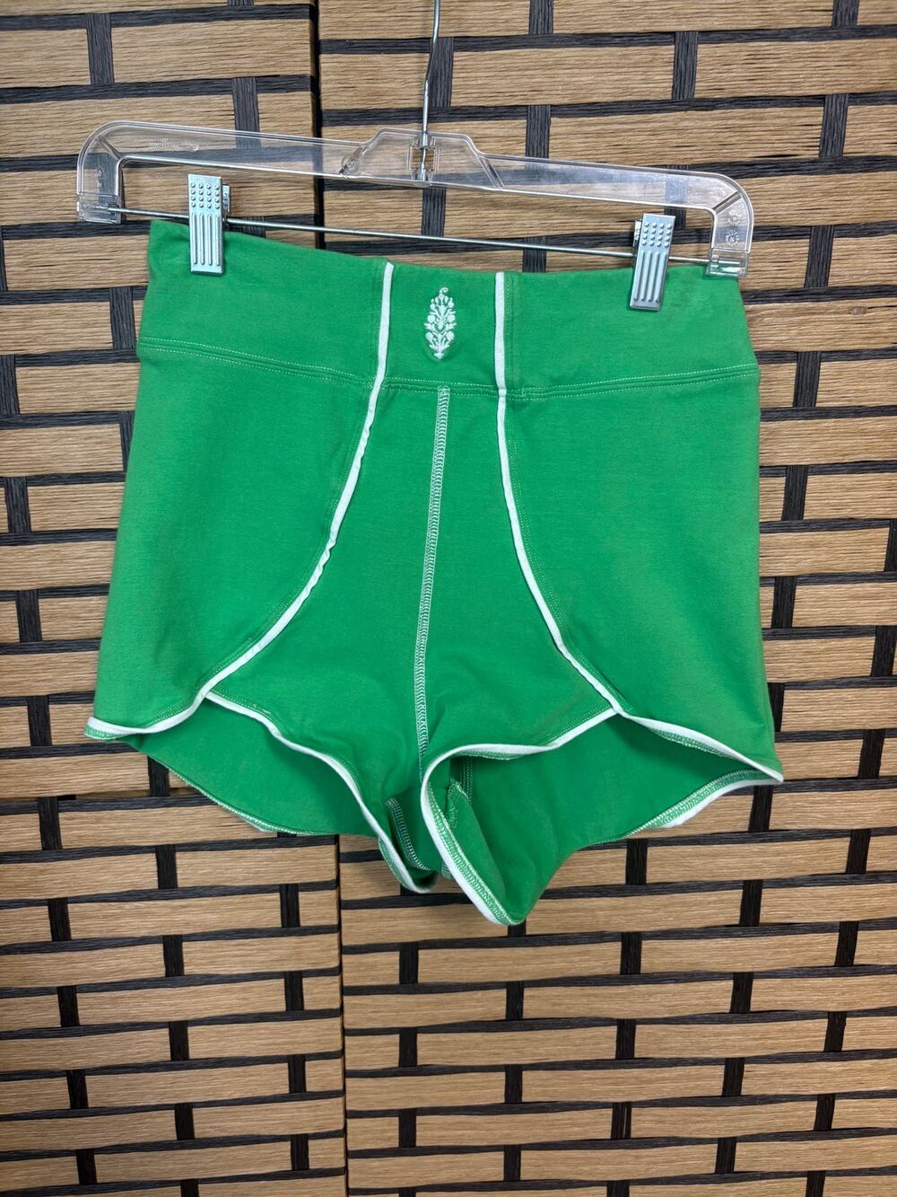 Free People Movement Green Shorts Small